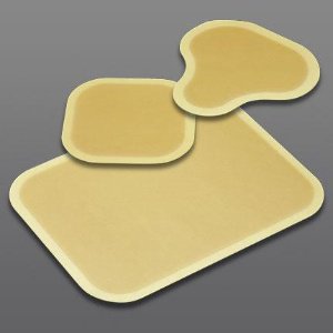 Restore™ Hydrocolloid Dressing with Tapered Edges, 4 x 4 Inch, 1 Box of 5 (Advanced Wound Care) - Img 1