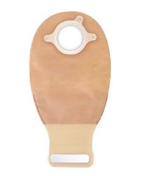 Natura® Two-Piece Drainable Ostomy Pouch, 12 Inch Length, 1½ Inch Stoma, 1 Box of 10 (Ostomy Pouches) - Img 1