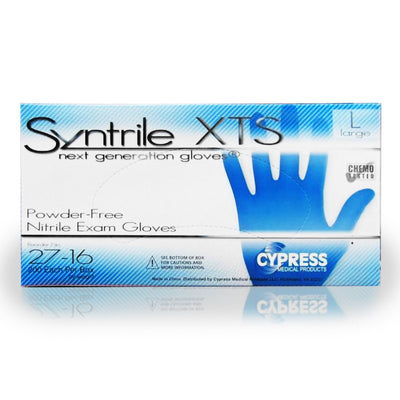 Syntrile® XTS Nitrile Standard Cuff Length Exam Glove, Large, Blue, 1 Box of 200 () - Img 1