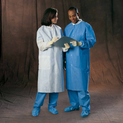 Basic® Plus Lab Coat, Medium, 1 Case of 25 (Coats and Jackets) - Img 1