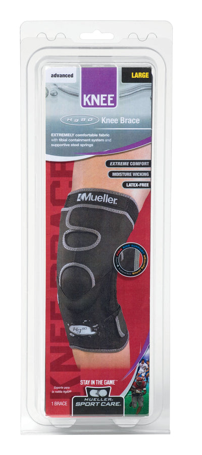 KNEE BRACE, FLEX STEEL SPRING HG80 BLK LG (Immobilizers, Splints and Supports) - Img 3