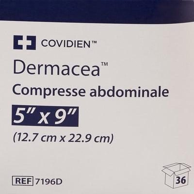 Dermacea™ Sterile Abdominal Pad, 5 x 9 Inch, 1 Tray of 36 (General Wound Care) - Img 4