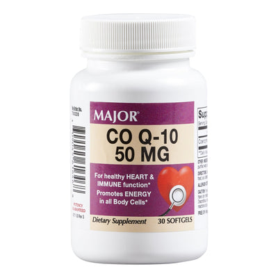 Major® Coenzyme Q-10 Dietary Supplement, 1 Bottle of 30 (Over the Counter) - Img 1