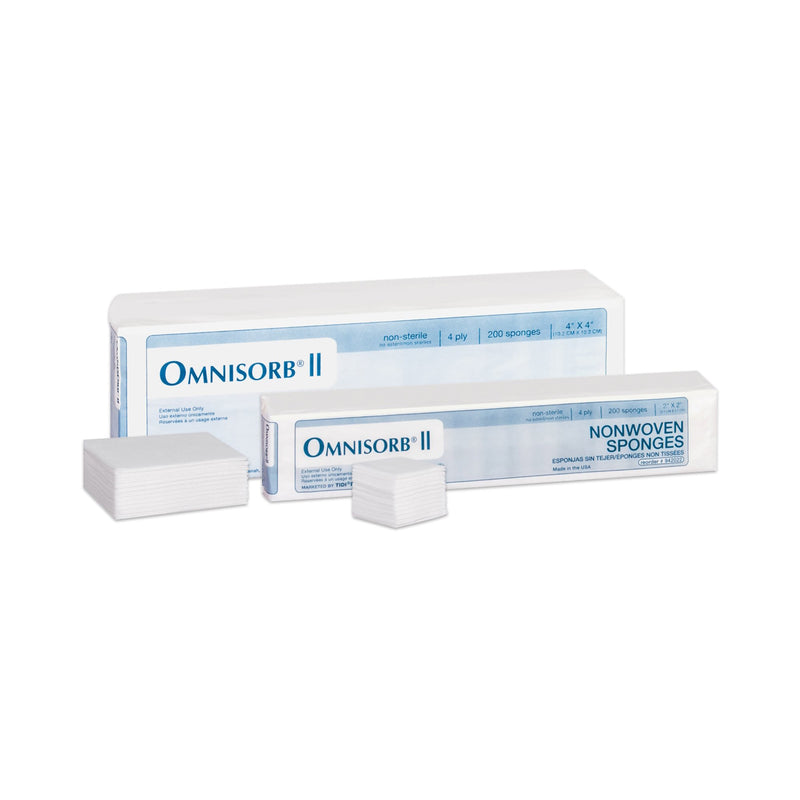 Omnisorb® Nonwoven Sponge, 2 x 2 Inch, 1 Sleeve (General Wound Care) - Img 1