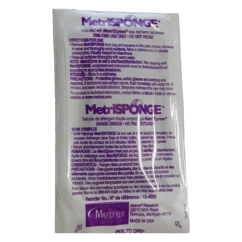 MetriSponge® Instrument Cleaning Sponge, 1 Case of 100 (Cleaners and Solutions) - Img 2