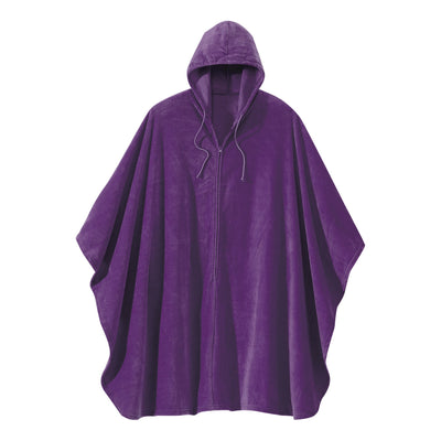 Silverts® Wheelchair Cape with Hood, Purple, 1 Each (Capes and Ponchos) - Img 1
