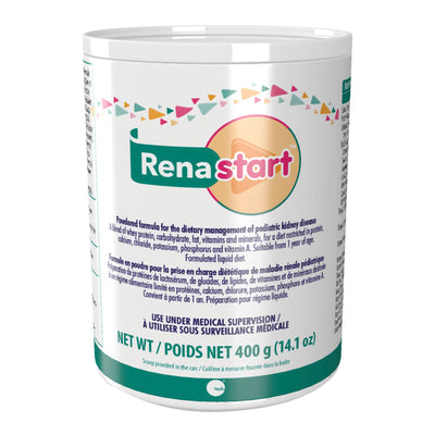 Renastart™ Pediatric Oral Supplement / Tube Feeding Formula, 400 Gram Can, 1 Case of 6 () - Img 1
