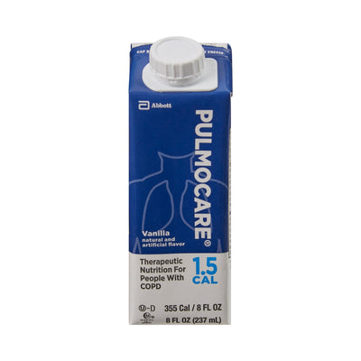 Pulmocare® 1.5 Cal Vanilla Oral Supplement, 8 oz. Carton, 1 Case of 24 (Nutritionals) - Img 1