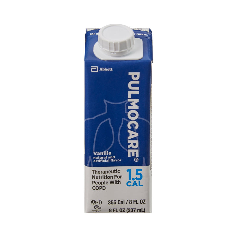 Pulmocare® 1.5 Cal Vanilla Oral Supplement, 8 oz. Carton, 1 Case of 24 (Nutritionals) - Img 1