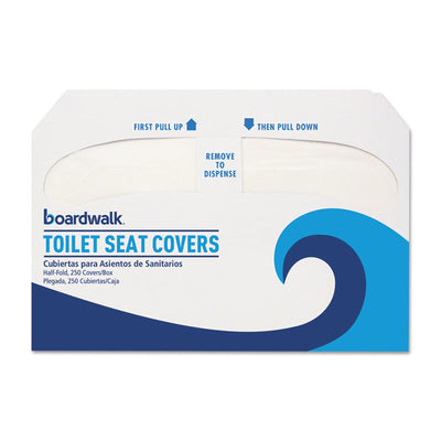 boardwalk® Toilet Seat Cover, 1 Case of 10 (Toilet Seat Covers) - Img 1