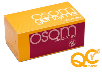 OSOM® Rapid Test Kit, Strep A test, 1 Case of 900 (Test Kits) - Img 1