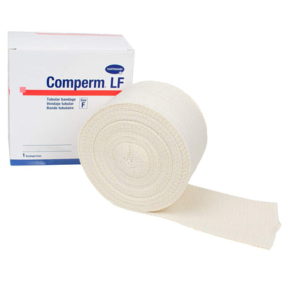 Comperm® LF Pull On Elastic Tubular Support Bandage, 5 Inch x 11 Yard, 1 Box (General Wound Care) - Img 1