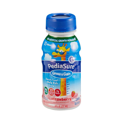 PediaSure® Grow & Gain Strawberry Pediatric Oral Supplement, 8 oz. Bottle, 1 Case of 24 () - Img 1