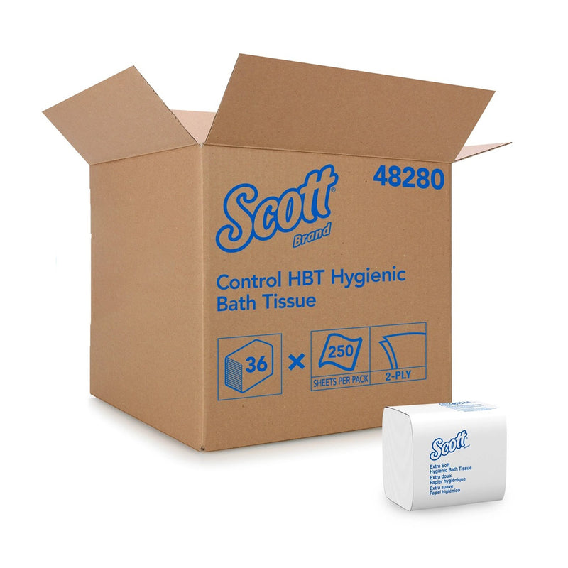 Scott® Control Hygienic High-Capacity Toilet Tissue, 1 Case of 36 (Toilet Tissues) - Img 1