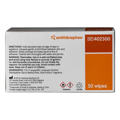 Uni-Solve™ Adhesive Remover, 2½ x 2½ Inch Wipe, 1 Each (General Wound Care) - Img 3