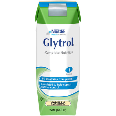 Glytrol® Vanilla Tube Feeding Formula, 8.45-ounce Carton, 1 Case of 24 (Nutritionals) - Img 1