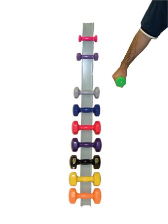CanDo® Wall Rack, 1 Each (Physical Therapy Accessories) - Img 1