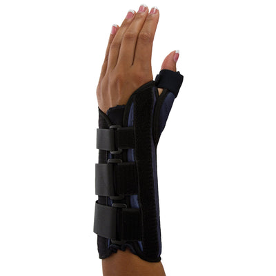 WRIST BRACE, PREMIER W/THUMB SPICA LT MED 8" (Immobilizers, Splints and Supports) - Img 1