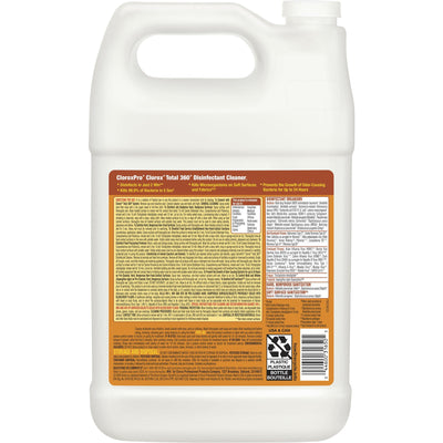CLEANER, DISINFECTANT CLOROX TOTAL 360 SOL 128 FL OZ (4/CS) (Cleaners and Disinfectants) - Img 2