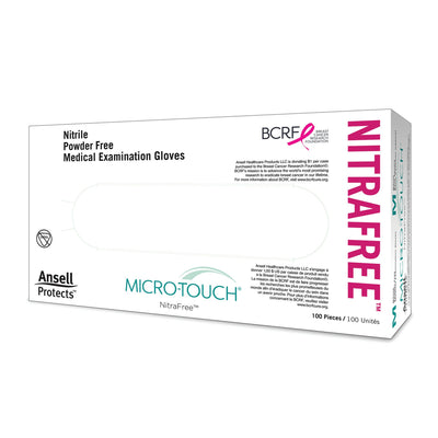 Micro-Touch® NitraFree™ Nitrile Exam Glove, Large, Pink, 1 Case of 10 () - Img 3