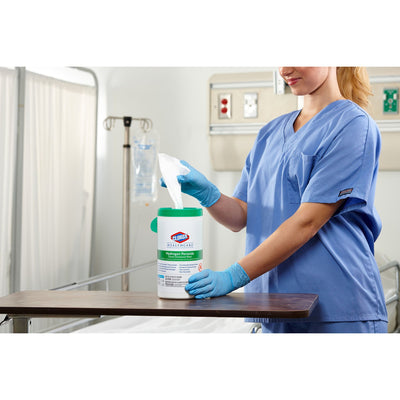 Clorox Healthcare® Hydrogen Peroxide Cleaner Disinfectant Wipes, 1 Case of 2 (Cleaners and Disinfectants) - Img 9