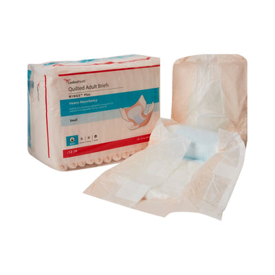 Wings™ Plus Heavy Absorbency Incontinence Brief, Small, 1 Case of 96 () - Img 1