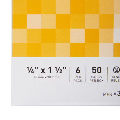 McKesson Non-Reinforced Skin Closure Strip, 1/4 x 1-1/2 in., 1 Box of 50 (Skin Closure Strips) - Img 6