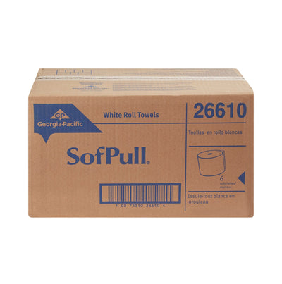 SofPull® Paper Towel, 9 Inch x 400 Foot, 6 Rolls per Case, 1 Case of 6 (Paper Towels) - Img 3