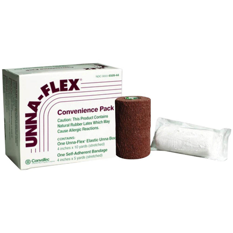 Unna-Flex® Plus Unna Boot, 4 Inch x 10 Yard, 1 Case of 12 (General Wound Care) - Img 1