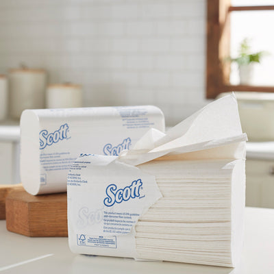 Scott® Scottfold® Paper Towel, 175 per Pack, 1 Case of 25 (Paper Towels) - Img 6