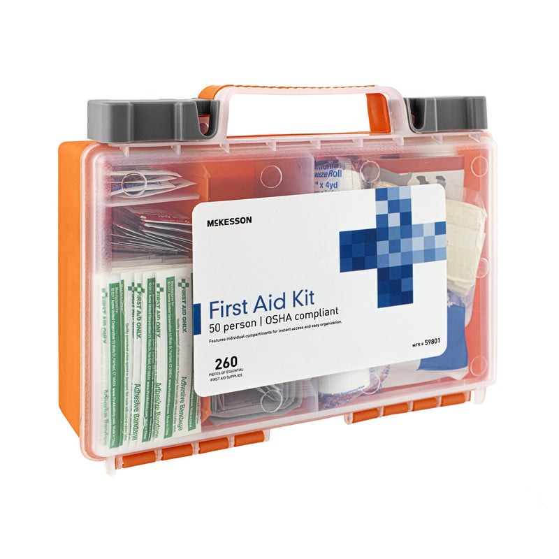 McKesson 50-Person First Aid Kit, 1 Case of 12 (Kits and Trays) - Img 2