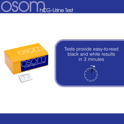 OSOM® Rapid Test Kit, hCG Pregnancy Test, 1 Case of 18 (Test Kits) - Img 2