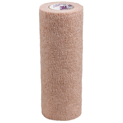 3M™ Coban™ LF Self-adherent Closure Cohesive Bandage, 6 Inch x 5 Yard, 1 Each (General Wound Care) - Img 1