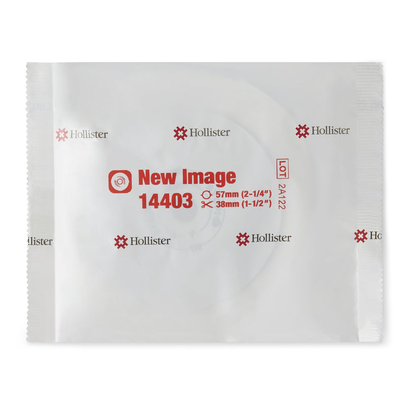 New Image Convex FlexWear™ Colostomy Skin Barrier With Up to 1½ Inch Stoma Opening, 1 Box of 5 (Barriers) - Img 1