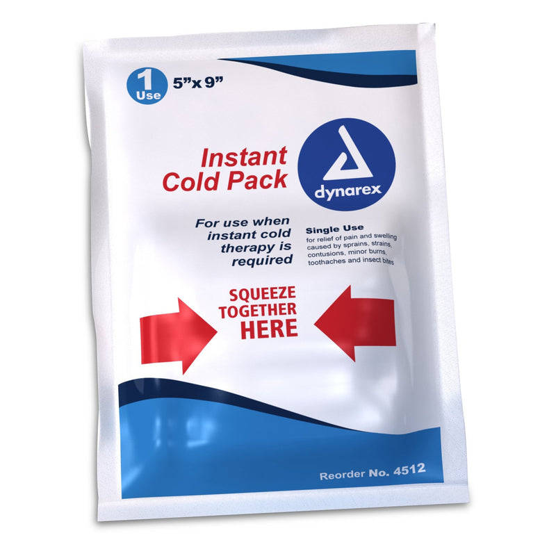 dynarex® Instant Cold Pack, 5 x 9 Inch, 1 Case of 24 (Treatments) - Img 1