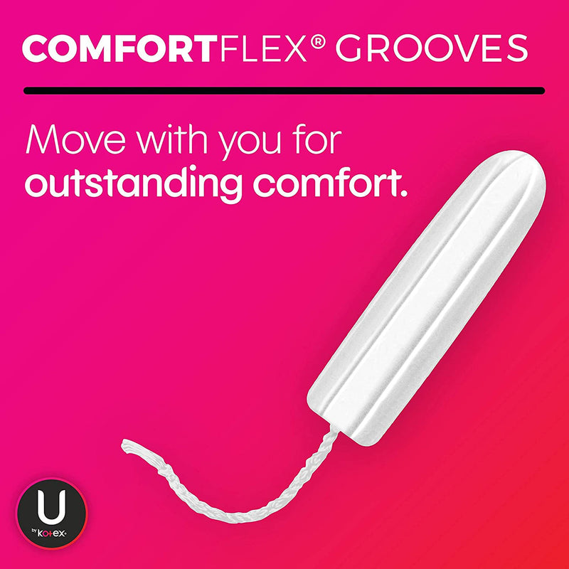 U By Kotex® Click® Compact Tampons, Regular, 1 Case of 128 (Feminine Protection) - Img 2