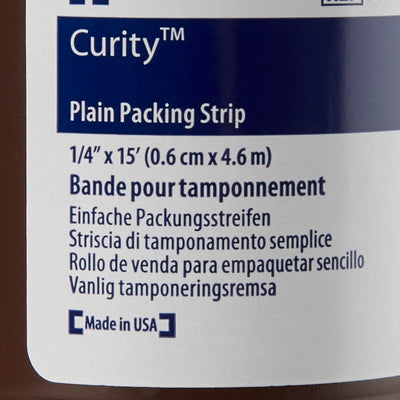 Curity™ Nonimpregnated Wound Packing Strip, ¼ Inch x 5 Yard, 1 Case of 12 (Advanced Wound Care) - Img 5