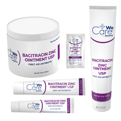 WeCare™ Bacitracin Zinc First Aid Antibiotic, 4 oz. Tube, 1 Each (Over the Counter) - Img 4