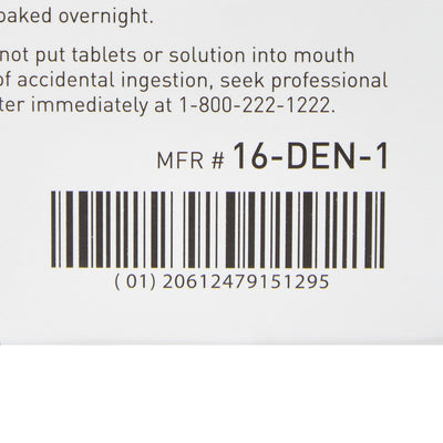 McKesson Denture Cleaner, 1 Box (Mouth Care) - Img 8