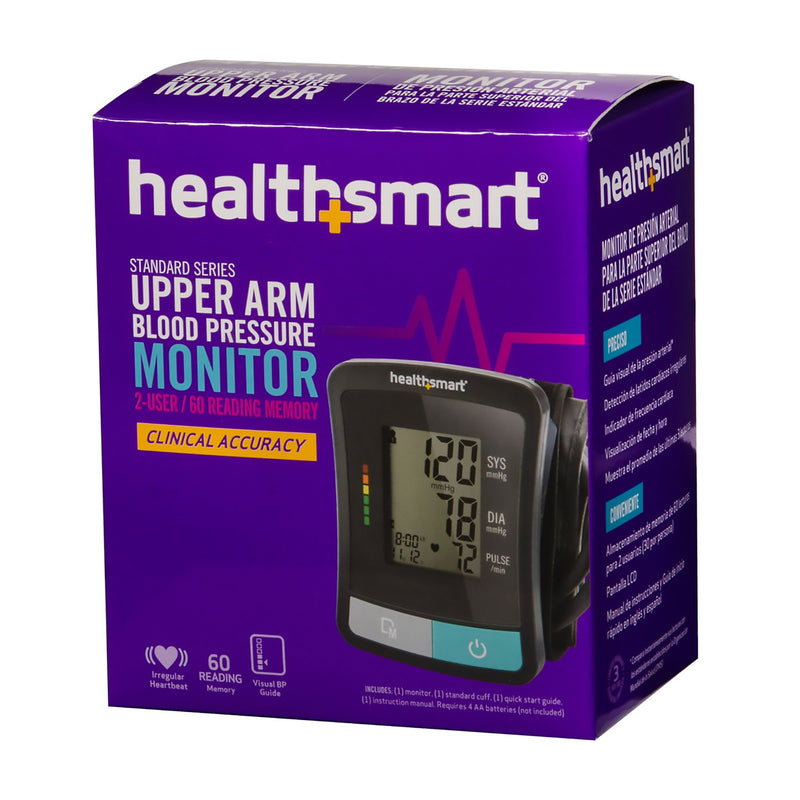 Mabis 1-Tube Blood Pressure Monitor, Digital, Black Cuff, 1 Each (Blood Pressure) - Img 4