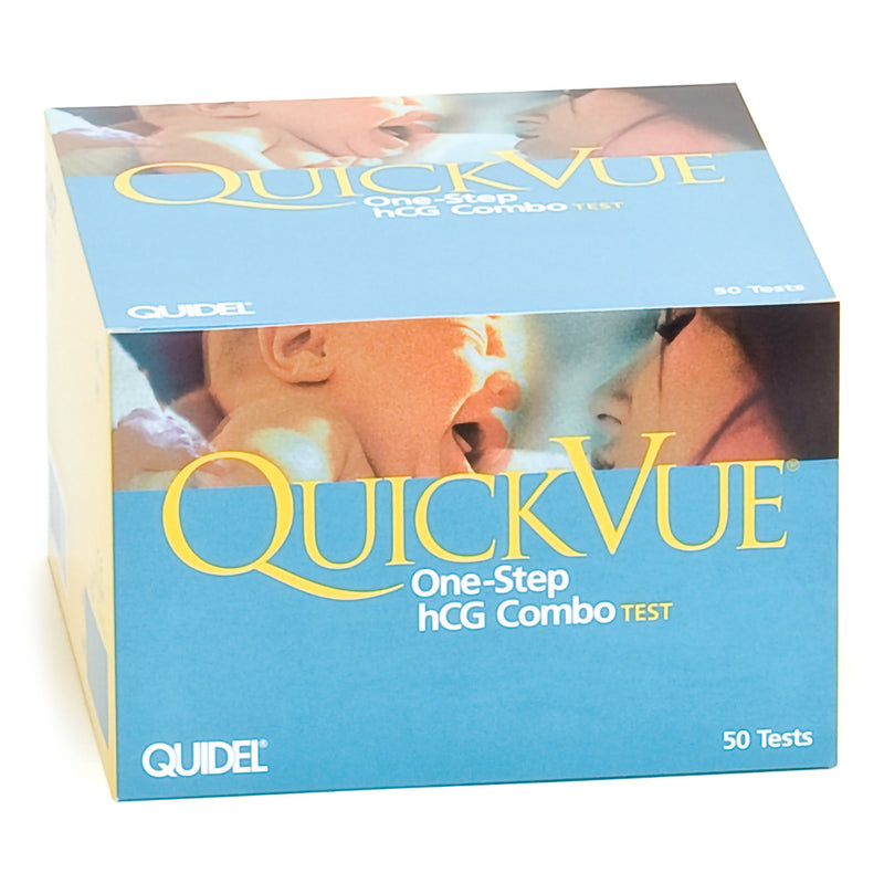 QuickVue® One-Step hCG Combo hCG Pregnancy Fertility Rapid Test Kit, 1 Case of 600 (Test Kits) - Img 1