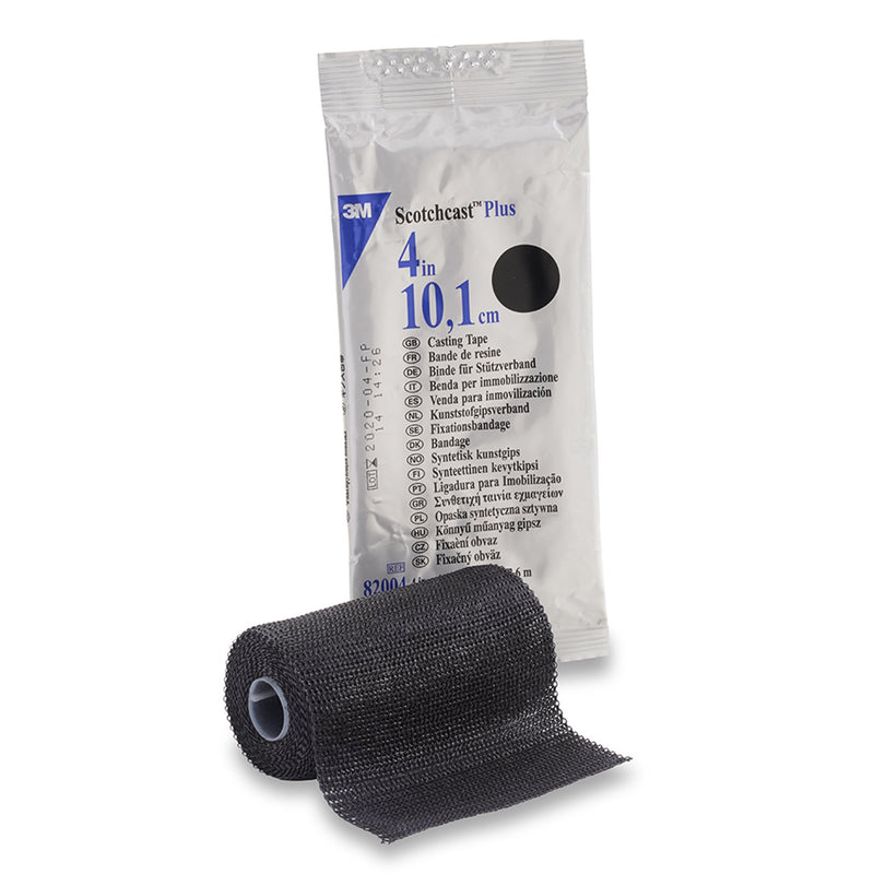 3M™ Scotchcast™ Plus Black Cast Tape, 4 Inch x 4 Yard, 1 Each (Casting) - Img 1