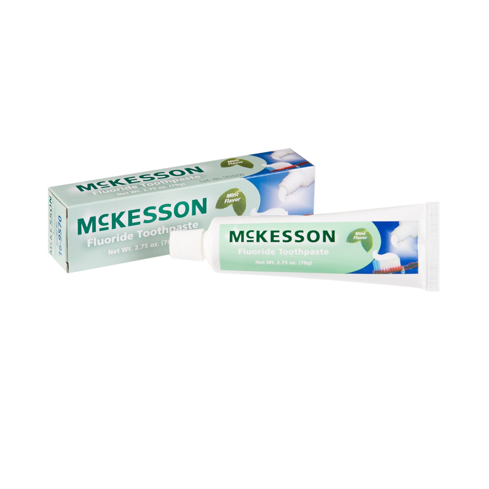 McKesson Toothpaste, Mint Flavor, Tube, 2.75 oz – Medical Supply HQ