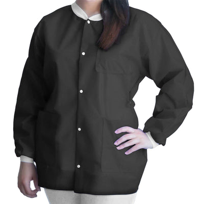 COAT, LAB FITME BLK MED (10/BG5BG/CS) (Coats and Jackets) - Img 1