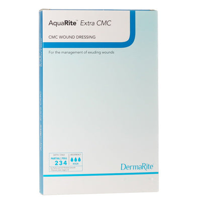 AquaRite Extra CMC™ Wound Dressing, 6 x 6 Inch, 1 Box of 5 (Advanced Wound Care) - Img 1