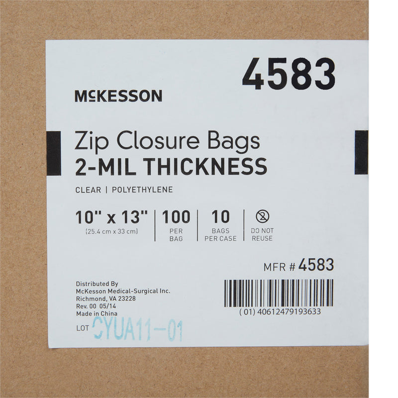 McKesson Zip Closure Bag, 10 X 13 Inches, 1 Box (Bags) - Img 7