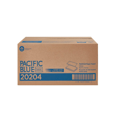 Pacific Blue Basic™ Multi-Fold Paper Towel, 250 per Pack, 1 Pack (Paper Towels) - Img 9