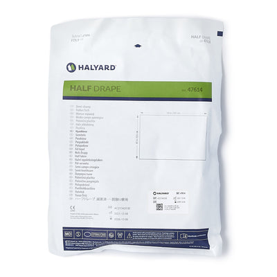 Halyard Sterile Half General Purpose Drape, 40 x 58 Inch, 1 Case of 60 (Procedure Drapes and Sheets) - Img 1