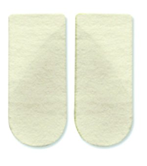 Hapad® Heel Wedge, 3/4 x 3 Inch, 1 Pair (Immobilizers, Splints and Supports) - Img 1