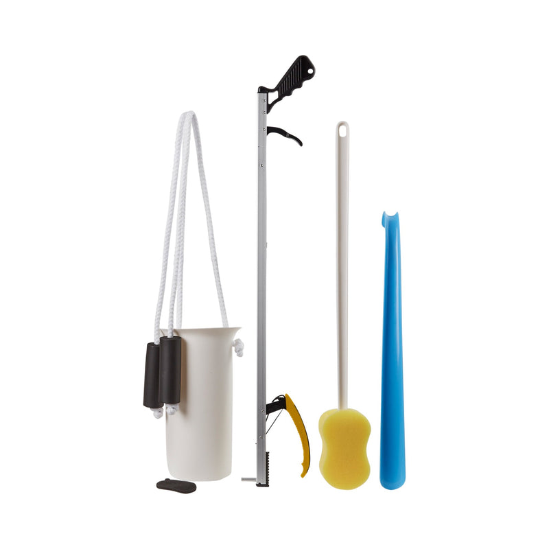 FabLife™ Hip Kit with 26 Inch Reacher and 18 Inch Plastic Shoehorn, 1 Each (Self-Help Aids) - Img 3